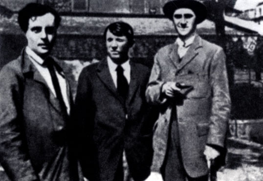 Модильяни, Пикассо и Сальмон (1916 год)