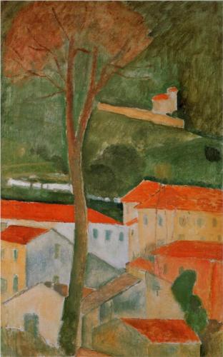 Пейзаж, 1919 Пейзаж, 1919