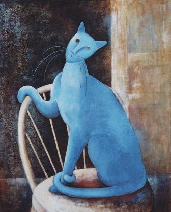 «Кот Модильяни». Художник: Eve Riser Roberts «Кот Модильяни». Художник: Eve Riser Roberts