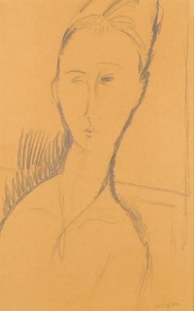 «Портрет Жанны», 1917 год «Портрет Жанны», 1917 год