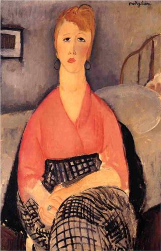 Каземир Малевич :: Розовая блуза (1919)