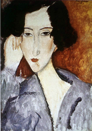 Каземир Малевич :: Портрет мадам Рашель Остерлинд (1919)