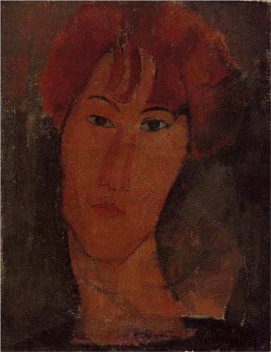 Каземир Малевич :: Портрет Парди (1917)