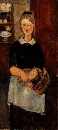 Каземир Малевич :: Хорошенькая домохозяйка (1915)