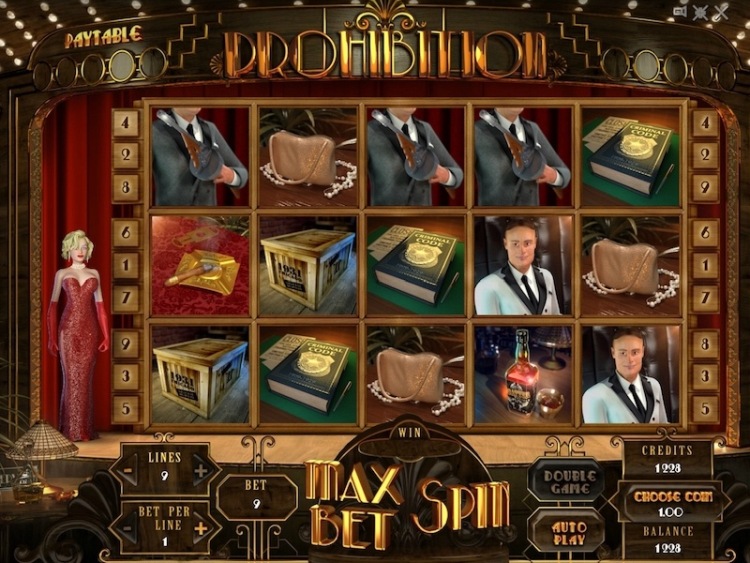 Игровой автомат «Prohibition» казино Фараон