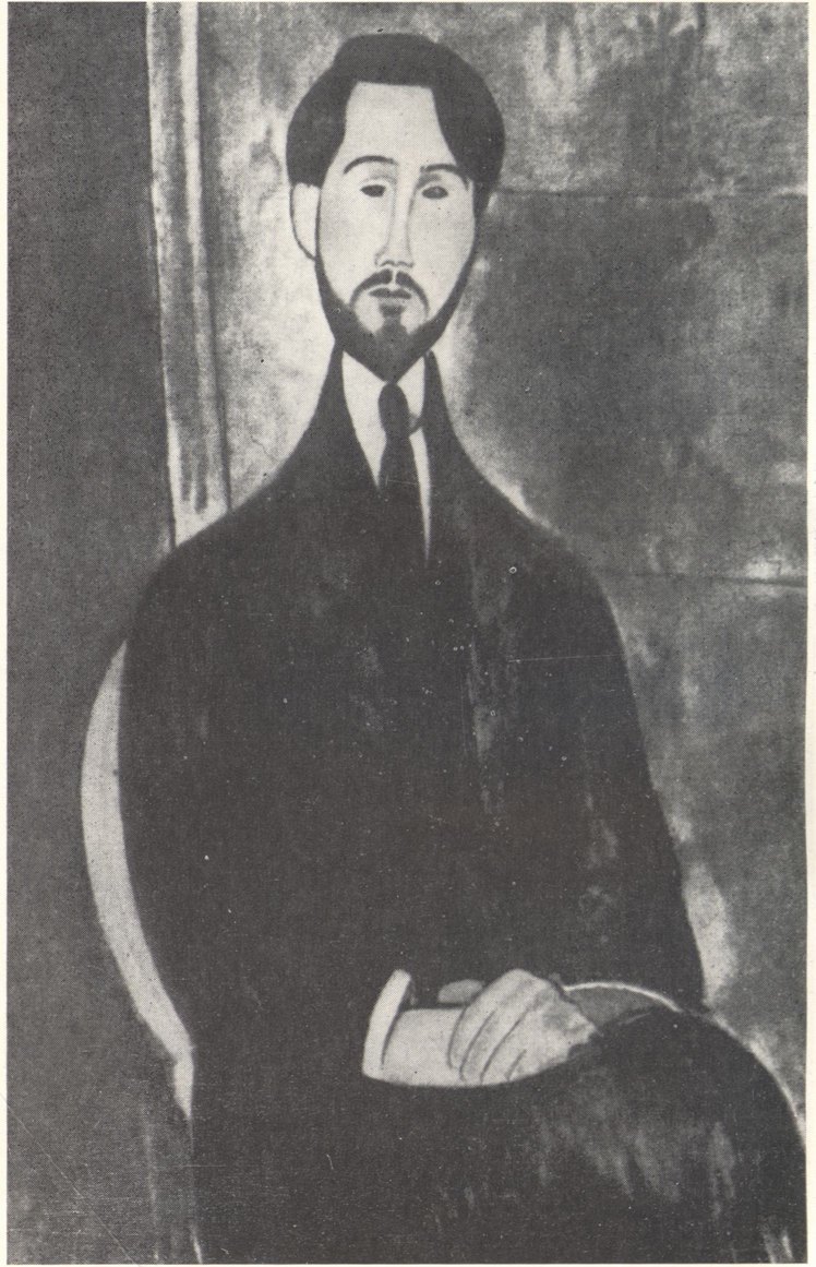 Амедео Модильяни. Леопольд Зборовски. 1918
