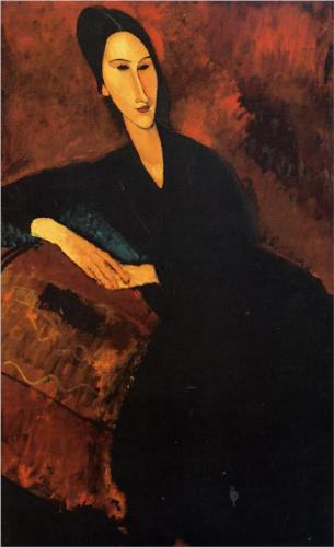 «Портрет Анны Зборовской», 1917 год