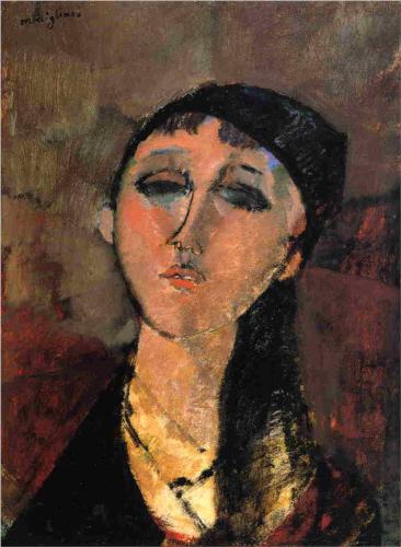 Каземир Малевич :: Портрет девушки (Луиза) (1915)