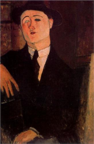 Каземир Малевич :: Портрет Поля Гийома (1916)