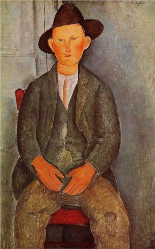 Каземир Малевич :: Маленький крестьянин (1918)