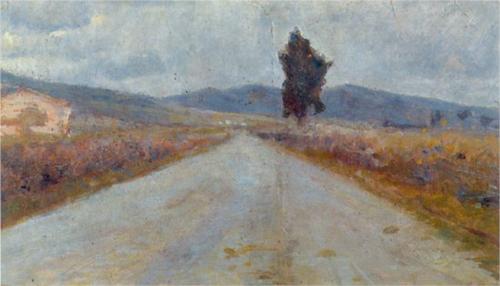 Каземир Малевич :: Тосканская дорога (1899)