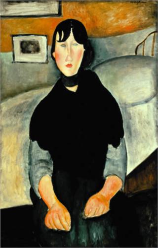 Каземир Малевич :: Молодая женщина из народа (1918)